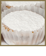 Alfajor azúcar glass